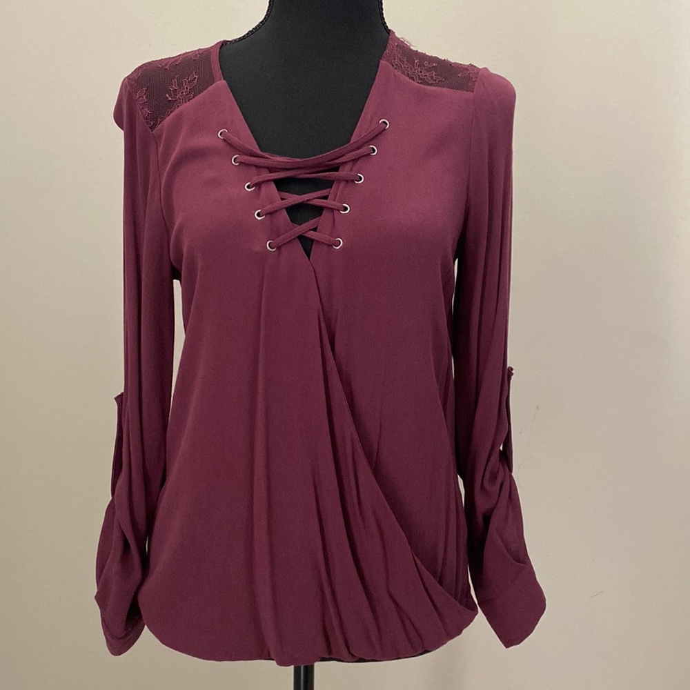 Rock & Republic long sleeve top/blouse. XS.